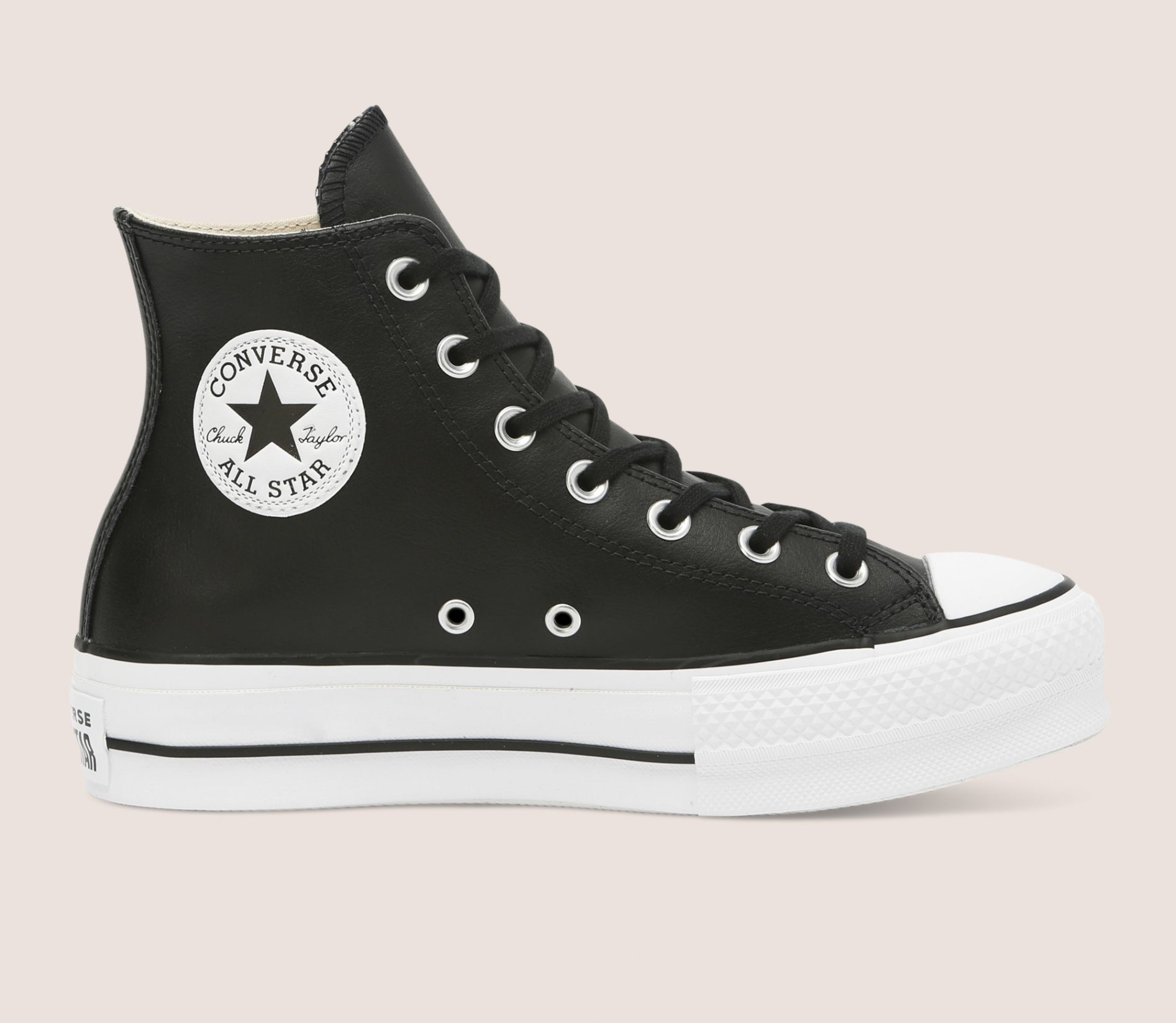 Converse Women’s Hi Lift Leather – Black – Powerhouse Sports