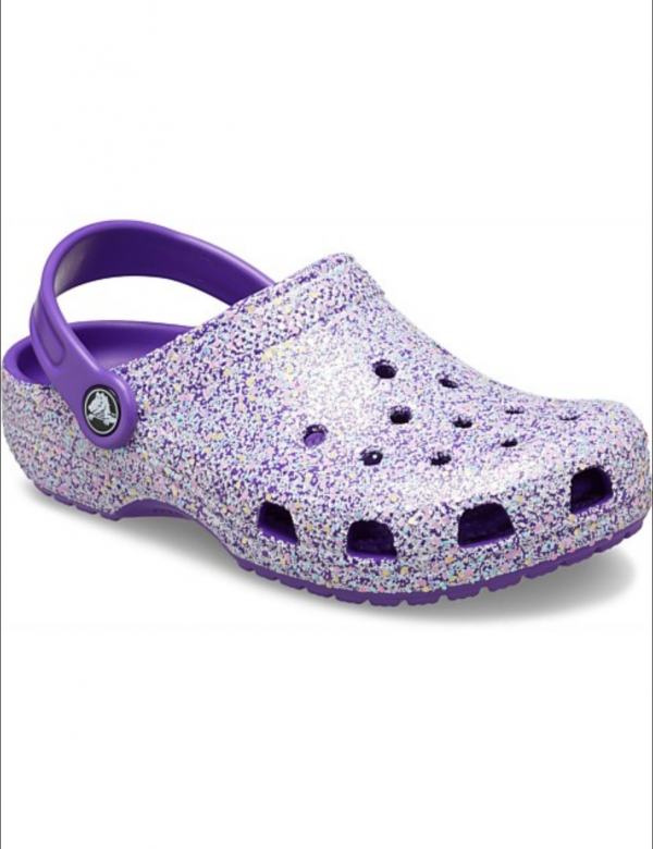 Neon clearance purple crocs