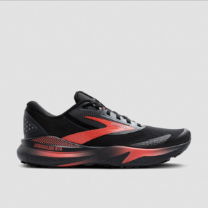 Brooks Women's Adrenaline GTS 24 Weatherised (Black/Ebony/Hot Coral)