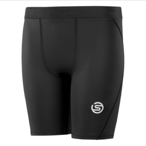 Skins Youth Series-1 Compression Half Tights (Black)