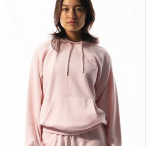 Russell Athletic Women's R Logo Hoodie (Pale Lilac Pink)