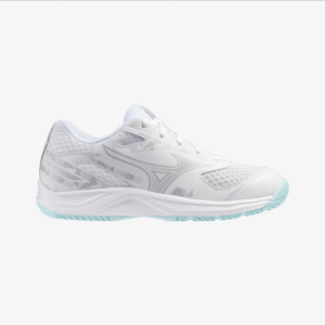 Mizuno Kid's Stealth Star 3 Jr NB (White/Blue Tint)