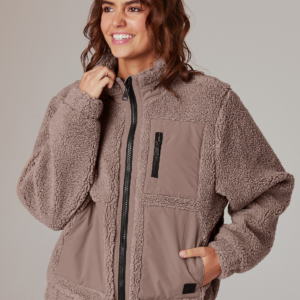 Running Bare Nomad Zip Jacket (Driftwood)