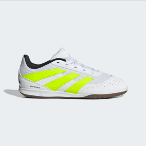 Adidas  Kid's Predator Club Indoor SALA J (White/Lucid Lemon/Black)