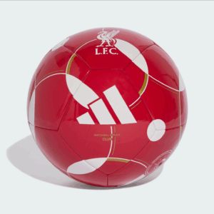 Adidas Liverpool FC Club Home Ball (Strawberry Red/White/Bold Gold)