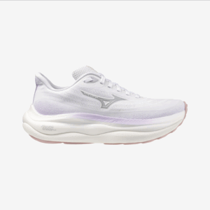 Mizuno Women's Wave Sky 9 (White/Silver/Orchid Petal)