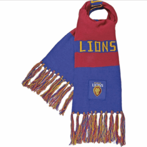 AFL Brisbane Lions Bar Scarf