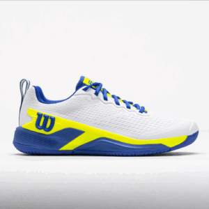 Wilson Men's Rush Pro 4.5 (White/Amparo Blue/Safety Yellow)