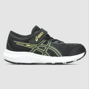 ASICS Kid's Contend 9 PS (Black/Jasper Green)
