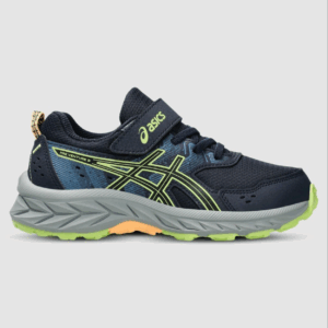 ASICS Kid's Pre-Venture 9 PS (Midnight/Lime Green)