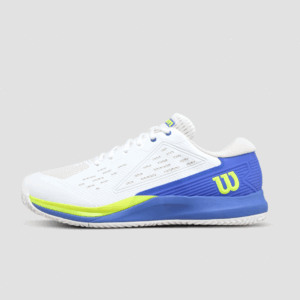 Wilson Men's Rush Pro Ace (White/Amparo Blue/Safety Yellow)