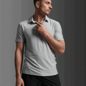 2XU Men's Signature Polo (Harbor Mist/Harbor Mist)