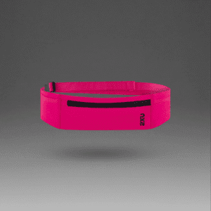 2XU Run Belt (Fuchsia/Black Reflective)