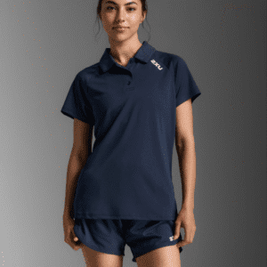 2XU Women's Aspire Polo (Midnight/White)