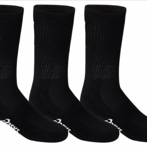 ASICS Pace Crew Sock 3 Pack (Performance Black)