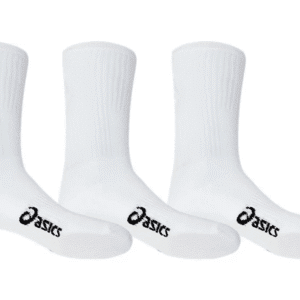 ASICS Pace Crew Sock 3 Pack (Brilliant White)