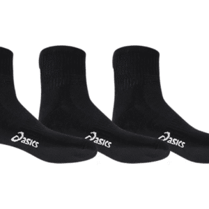 ASICS Pace Quarter Sock 3 Pack (Performance Black)