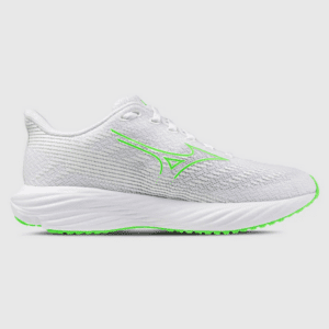 Mizuno Kids Enerzy Rider Jr (White/Glowing Apple)