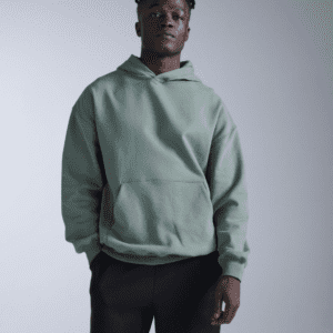 2XU Unisex EZ Oversized Organic Cotton Hoodie (Fern/Fern)
