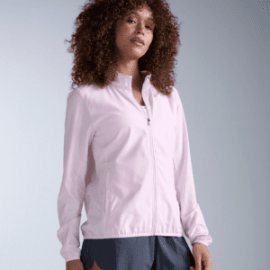 2XU Women's Aero Jacket (Pink Frost/Pink Reflective)