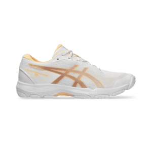 ASICS Women's Gel-Netburner Academy 10 (White/Rose Gold)
