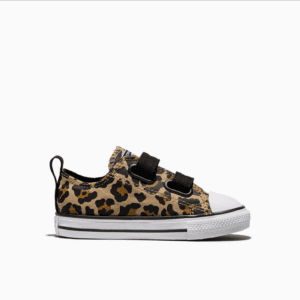 Converse Infant's Chuck Taylor All Star Leopard Low (Hayday/Black)