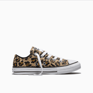 Converse Kid's Chuck Taylor All Star Leopard Low (Hayday/Honeystick)