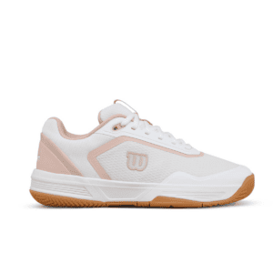 Wilson Women's Courtglide (White/Cameo Rose/Gum)