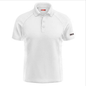 Gray-Nicolls Kid's Select XP Short Sleeve Cricket Shirt (White)